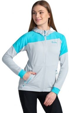 KILPI MEMPHIS-W Dámska mikina, sivá, veľkosť