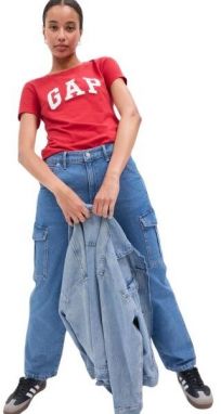 GAP CLASSIC Dámske tričko, červená, veľkosť