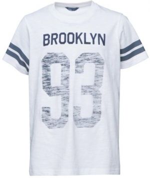 Lewro BROOKLYN Chlapčenské tričko, biela, veľkosť 116-122