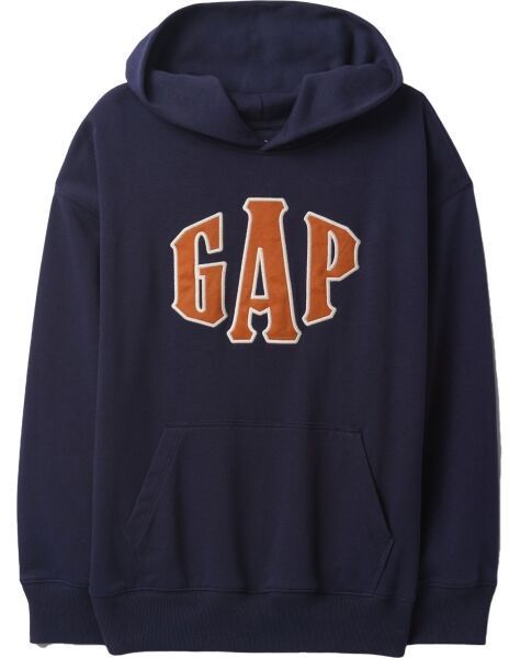 GAP JAPAN FASHION LOGO Chlapčenská mikina, tmavo modrá, veľkosť