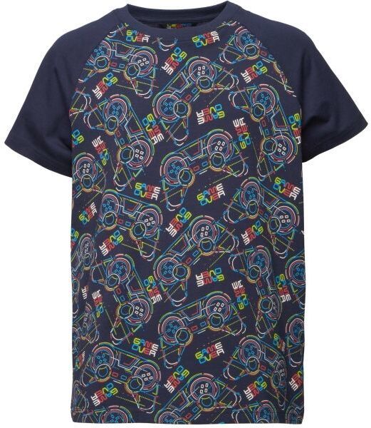 Lewro CROY Chlapčenské tričko, tmavo modrá, veľkosť 140-146