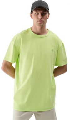 4F TSHIRT MEN Pánske tričko, svetlo zelená, veľkosť