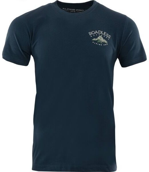 ALPINE PRO MERES Pánske tričko, tmavo modrá, veľkosť
