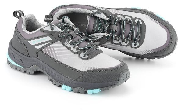ALPINE PRO MELORA Dámska outdoorová obuv, sivá, veľkosť