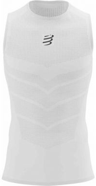 Compressport ON/OFF TANK TOP M Funkčné termo tielko, biela, veľkosť