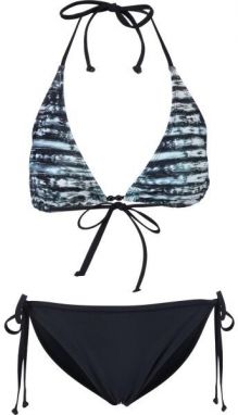 AQUOS ARIELL Dámske dvojdielne plavky, čierna, veľkosť