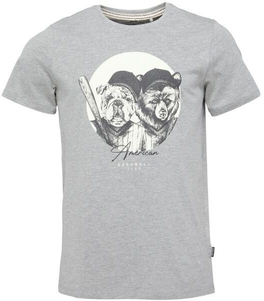 BLEND BHJACKIE Pánske tričko, sivá, veľkosť