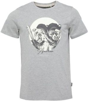 BLEND BHJACKIE Pánske tričko, sivá, veľkosť