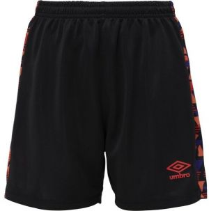 Umbro FORMATION KNIT SHORT - JNR Detské športové kraťasy, čierna, veľkosť