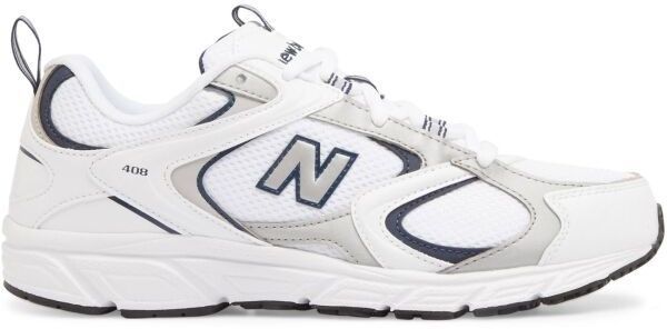 New Balance ML408 Pánska voľnočasová obuv, biela, veľkosť 44
