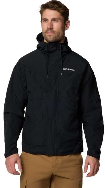 Columbia CHALLENGER WINDBREAKER Pánska vetrovka, čierna, veľkosť
