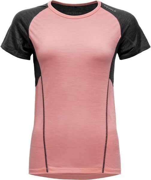 Devold RUNNING MERINO 130 SHIRT MAN Pánske tričko, ružová, veľkosť