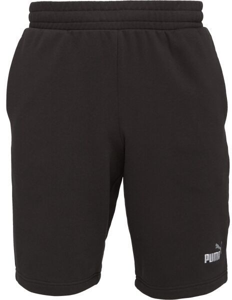 Puma ESSENTIALS+ LOGO LAB GRAPHIC SHORTS 10 Pánske teplákové kraťasy, čierna, veľkosť