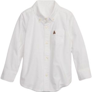 GAP BABY Detská košeľa, biela, veľkosť 5Y