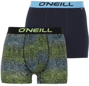 O'Neill BOXERSHORTS 2-PACK Pánske boxerky, zelená, veľkosť