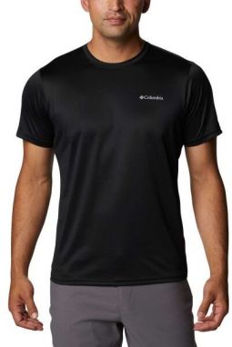 Columbia HIKE CREW Pánske tričko, čierna, veľkosť