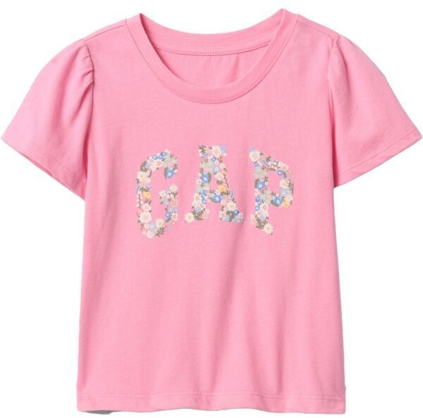 GAP GRAPHIC Dievčenské tričko, ružová, veľkosť 4Y