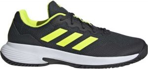 adidas GAMECOURT 2 M Pánska tenisová obuv, čierna, veľkosť 46 2/3