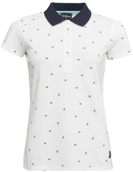 Willard LILOU Dámske polo tričko, biela, veľkosť