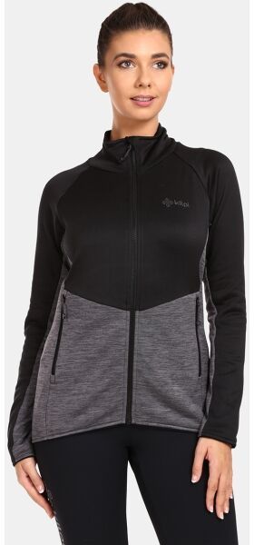 KILPI TOMMS Dámska mikina, čierna, veľkosť