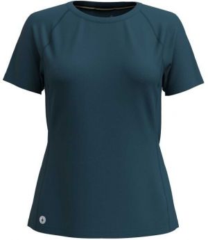 Smartwool ACTIVE ULTRALITE SHORT SLEEVE W Dámske športové tričko, tmavo modrá, veľkosť