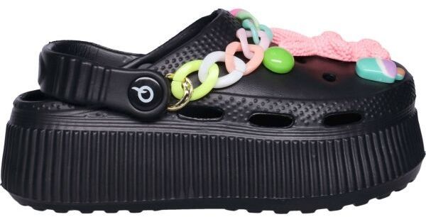 AQUOS MYRTLE Dievčenské clogs, čierna, veľkosť