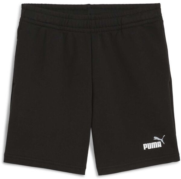 Puma ESSENTIALS+ LOGO LAB GRAPHIC SHORTS 10 Pánske teplákové kraťasy, čierna, veľkosť