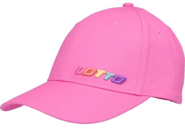 Lotto KITTI Dievčenská šiltovka, ružová, veľkosť