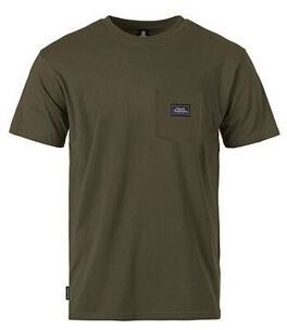 Horsefeathers ALPHA Pánske tričko, khaki, veľkosť