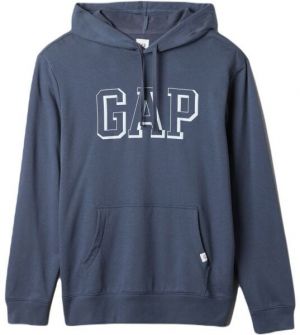 GAP ATHLETIC Pánska mikina, tmavo modrá, veľkosť