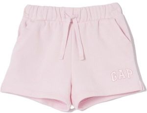 GAP V-FRCH LOGO Dievčenské kraťasy, ružová, veľkosť 5Y
