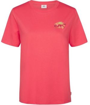 O'Neill FLOWER Dámske tričko, červená, veľkosť