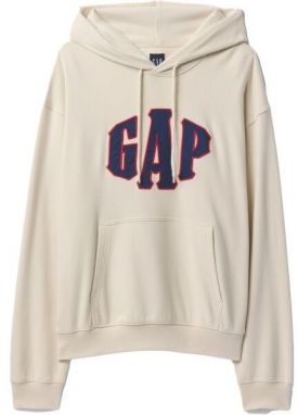 GAP FASHION Pánska mikina, béžová, veľkosť