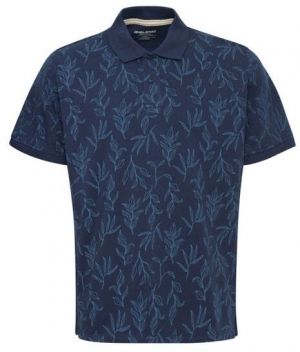 BLEND BHERON Pánske polo tričko, tmavo modrá, veľkosť