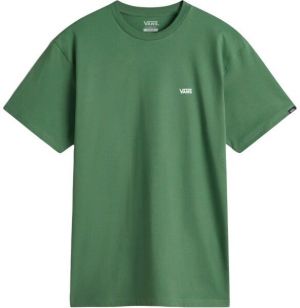 Vans MN LEFT CHEST LOGO TEE Pánske tričko, zelená, veľkosť