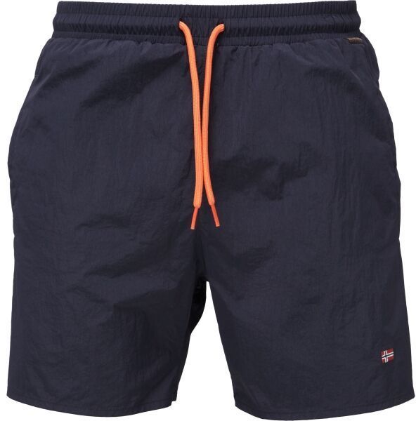 Napapijri V-HALDANE Pánske kúpacie šortky, tmavo modrá, veľkosť