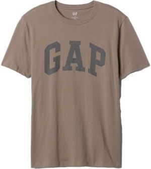 GAP BASIC LOGO Pánske tričko, sivá, veľkosť