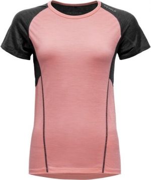 Devold RUNNING MERINO 130 SHIRT MAN Pánske tričko, ružová, veľkosť