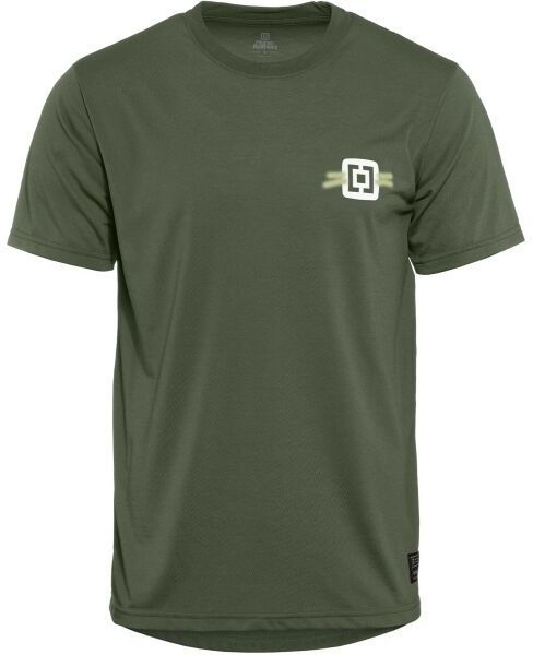 Horsefeathers FURY Pánske cyklistické tričko, zelená, veľkosť