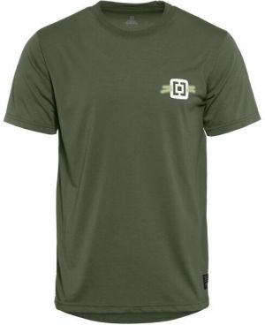 Horsefeathers FURY Pánske cyklistické tričko, zelená, veľkosť