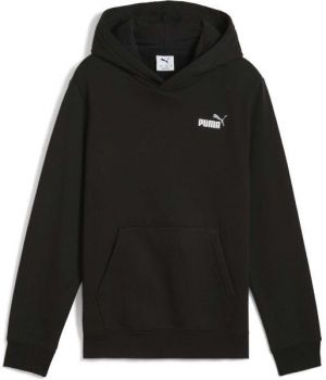 Puma ESS+2 COL SMALL LOGO HOODIE FL Pánska mikina, čierna, veľkosť