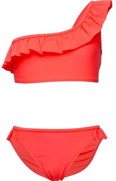 AQUOS KYRIANA Dievčenské dvojdielne plavky, ružová, veľkosť 140-146