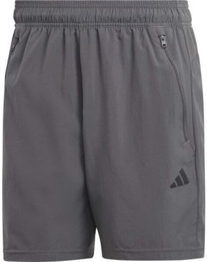 adidas TR-ES PIQ 3SHO Pánske šortky, tmavo sivá, veľkosť