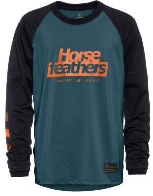 Horsefeathers SPIKE YOUTH Detský cyklistický dres, tmavo modrá, veľkosť