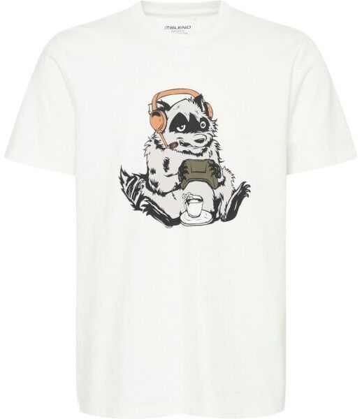 BLEND BHJAVOR Pánske tričko, biela, veľkosť