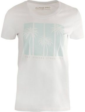 ALPINE PRO CUVA Dámske tričko, biela, veľkosť