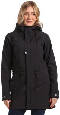 KILPI LASIKA Dámsky softshellový kabát, čierna, veľkosť