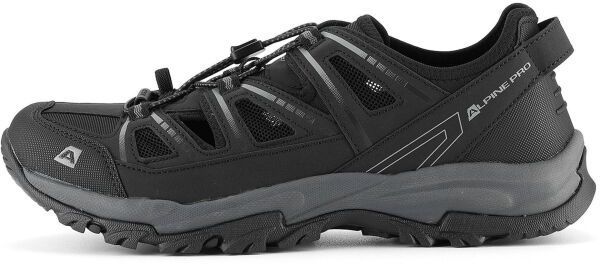 ALPINE PRO ABERON Pánske sandále, čierna, veľkosť