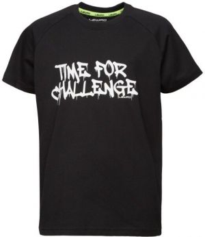 Lewro BOWEN Chlapčenské tričko, černá, veľkosť 164-170