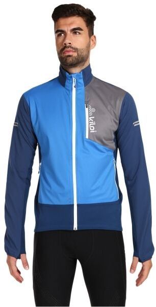 KILPI NORDIM Pánska bežecká bunda, tmavo modrá, veľkosť XXXL